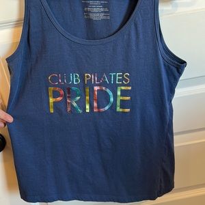Club Pilates instructor tank PRIDE